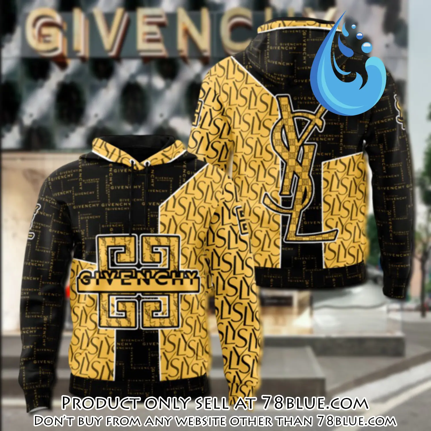 Givenchy yves saint laurent unisex hoodie luxury brand gifts  jh2291 78b0428279